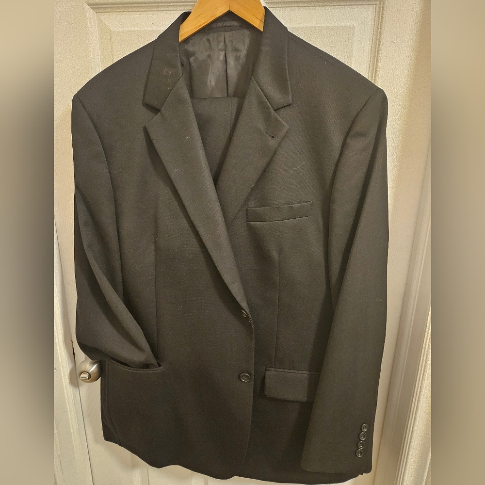 Men's Classic Black Suit